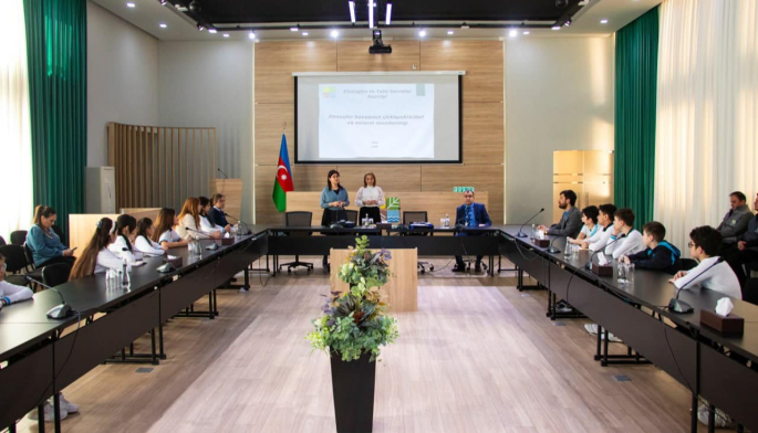 Od çərşənbəsində məktəblilər “ETSN-də bir gün” layihəsində iştirak ediblər
