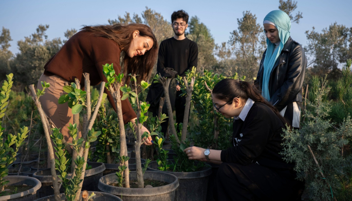 “II Yaşıl düşüncə maarifləndirmə proqramı”nın iştirakçıları “Azəryaşlandşaft” ASC-nin tinglik sahəsinə səfər ediblər